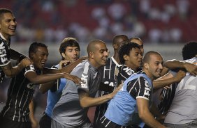 Durante a partida entre So Paulo x Corinthians realizada esta tarde no estdio do Morumbi, jogo vlido pelas semifinais do Campeonato Paulista de 2013