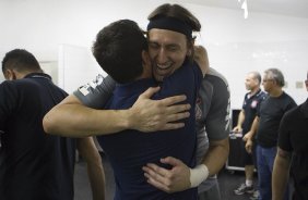 Durante a partida entre So Paulo x Corinthians realizada esta tarde no estdio do Morumbi, jogo vlido pelas semifinais do Campeonato Paulista de 2013