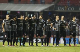 Durante a partida entre So Paulo x Corinthians realizada esta tarde no estdio do Morumbi, jogo vlido pelas semifinais do Campeonato Paulista de 2013