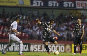 Durante a partida entre So Paulo x Corinthians realizada esta tarde no estdio do Morumbi, jogo vlido pelas semifinais do Campeonato Paulista de 2013