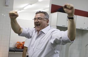 Durante a partida entre So Paulo x Corinthians realizada esta tarde no estdio do Morumbi, jogo vlido pelas semifinais do Campeonato Paulista de 2013