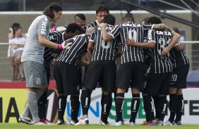 Durante a partida entre So Paulo x Corinthians realizada esta tarde no estdio do Morumbi, jogo vlido pelas semifinais do Campeonato Paulista de 2013