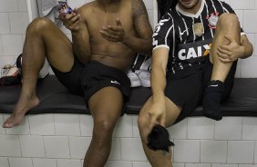 Durante a partida entre São Paulo x Corinthians realizada esta tarde no estádio do Morumbi, jogo válido pelas semifinais do Campeonato Paulista de 2013