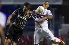 Durante a partida entre So Paulo x Corinthians realizada esta tarde no estdio do Morumbi, jogo vlido pelas semifinais do Campeonato Paulista de 2013