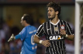 Durante a partida entre So Paulo x Corinthians realizada esta tarde no estdio do Morumbi, jogo vlido pelas semifinais do Campeonato Paulista de 2013