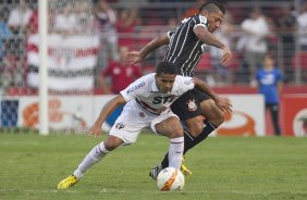 Durante a partida entre So Paulo x Corinthians realizada esta tarde no estdio do Morumbi, jogo vlido pelas semifinais do Campeonato Paulista de 2013