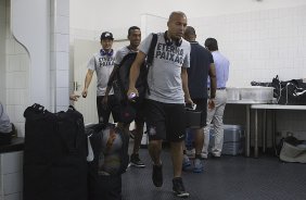 Nos vestirios antes da partida entre So Paulo x Corinthians realizada esta tarde no estdio do Morumbi, jogo vlido pelas semifinais do Campeonato Paulista de 2013