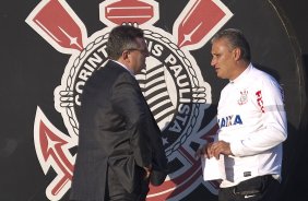 Durante o treino desta tarde no CT Joaquim Grava, no Parque Ecolgico do Tiete. O prximo jogo da equipe ser domingo, dia 12/05, contra o Santos, no Pacaembu, jogo de ida vlido pela final do Campeonato Paulista de 2013