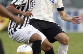 Durante a partida entre Corinthians x Santos realizada esta tarde no estdio do Pacaembu, primeiro jogo da final do Campeonato Paulista de 2013