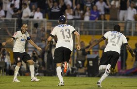 Durante a partida entre Corinthians x Santos realizada esta tarde no estdio do Pacaembu, primeiro jogo da final do Campeonato Paulista de 2013