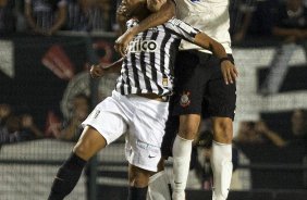 Durante a partida entre Corinthians x Santos realizada esta tarde no estdio do Pacaembu, primeiro jogo da final do Campeonato Paulista de 2013