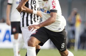 Durante a partida entre Corinthians x Santos realizada esta tarde no estdio do Pacaembu, primeiro jogo da final do Campeonato Paulista de 2013