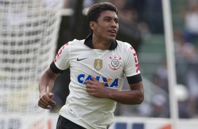 Durante a partida entre Corinthians x Santos realizada esta tarde no estdio do Pacaembu, primeiro jogo da final do Campeonato Paulista de 2013