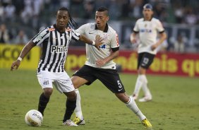 Durante a partida entre Corinthians x Santos realizada esta tarde no estdio do Pacaembu, primeiro jogo da final do Campeonato Paulista de 2013