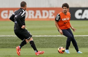 Alexandre Pato durante Treino do Corinthians realizado no CT Joaquim Grava