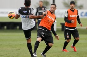 Chico durante Treino do Corinthians realizado no CT Joaquim Grava