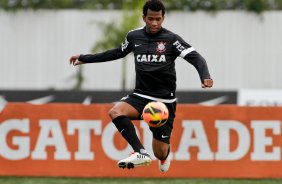 Gil durante Treino do Corinthians realizado no CT Joaquim Grava