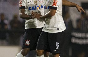 Durante a partida entre Corinthians x Botafogo, realizada esta noite no estdio do Pacaembu, abertura do Campeonato Brasileiro de 2013