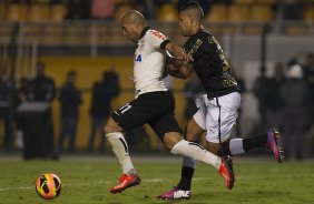 Durante a partida entre Corinthians x Botafogo, realizada esta noite no estdio do Pacaembu, abertura do Campeonato Brasileiro de 2013