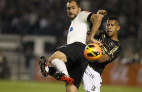 Durante a partida entre Corinthians x Botafogo, realizada esta noite no estádio do Pacaembu, abertura do Campeonato Brasileiro de 2013