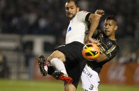 Durante a partida entre Corinthians x Botafogo, realizada esta noite no estdio do Pacaembu, abertura do Campeonato Brasileiro de 2013