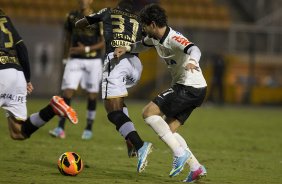 Durante a partida entre Corinthians x Botafogo, realizada esta noite no estádio do Pacaembu, abertura do Campeonato Brasileiro de 2013