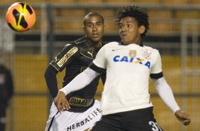 Durante a partida entre Corinthians x Botafogo, realizada esta noite no estdio do Pacaembu, abertura do Campeonato Brasileiro de 2013