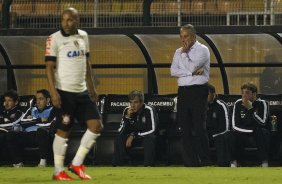 Durante a partida entre Corinthians x Botafogo, realizada esta noite no estádio do Pacaembu, abertura do Campeonato Brasileiro de 2013