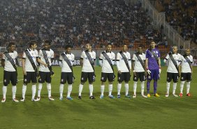 Durante a partida entre Corinthians x Botafogo, realizada esta noite no estdio do Pacaembu, abertura do Campeonato Brasileiro de 2013