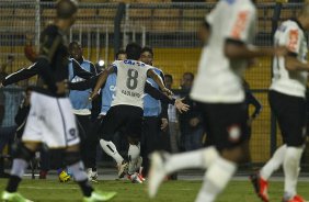 Durante a partida entre Corinthians x Botafogo, realizada esta noite no estádio do Pacaembu, abertura do Campeonato Brasileiro de 2013