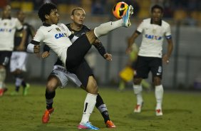 Durante a partida entre Corinthians x Botafogo, realizada esta noite no estádio do Pacaembu, abertura do Campeonato Brasileiro de 2013