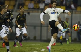 Durante a partida entre Corinthians x Botafogo, realizada esta noite no estádio do Pacaembu, abertura do Campeonato Brasileiro de 2013