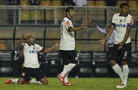 Durante a partida entre Corinthians x Botafogo, realizada esta noite no estádio do Pacaembu, abertura do Campeonato Brasileiro de 2013