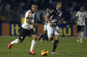 Durante a partida entre Corinthians x Ponte Preta/Campinas, realizada esta noite no estádio do Pacaembu, 3ª rodada do Campeonato Brasileiro de 2013