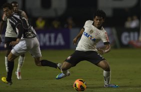 Durante a partida entre Corinthians x Ponte Preta/Campinas, realizada esta noite no estádio do Pacaembu, 3ª rodada do Campeonato Brasileiro de 2013