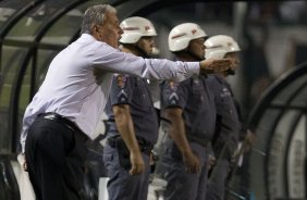 Durante a partida entre Corinthians x Ponte Preta/Campinas, realizada esta noite no estádio do Pacaembu, 3ª rodada do Campeonato Brasileiro de 2013