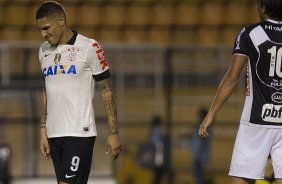 Durante a partida entre Corinthians x Ponte Preta/Campinas, realizada esta noite no estádio do Pacaembu, 3ª rodada do Campeonato Brasileiro de 2013