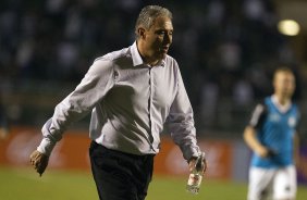 Durante a partida entre Corinthians x Ponte Preta/Campinas, realizada esta noite no estádio do Pacaembu, 3ª rodada do Campeonato Brasileiro de 2013