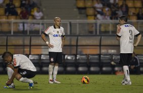 Durante a partida entre Corinthians x Ponte Preta/Campinas, realizada esta noite no estdio do Pacaembu, 3 rodada do Campeonato Brasileiro de 2013