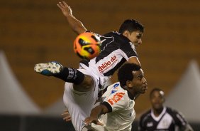 Durante a partida entre Corinthians x Ponte Preta/Campinas, realizada esta noite no estdio do Pacaembu, 3 rodada do Campeonato Brasileiro de 2013