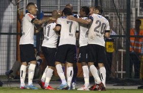 Durante a partida entre Corinthians x Ponte Preta/Campinas, realizada esta noite no estádio do Pacaembu, 3ª rodada do Campeonato Brasileiro de 2013