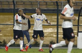 Durante a partida entre Corinthians x Ponte Preta/Campinas, realizada esta noite no estádio do Pacaembu, 3ª rodada do Campeonato Brasileiro de 2013