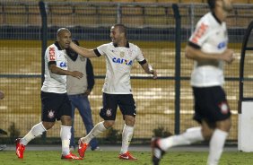 Durante a partida entre Corinthians x Ponte Preta/Campinas, realizada esta noite no estdio do Pacaembu, 3 rodada do Campeonato Brasileiro de 2013