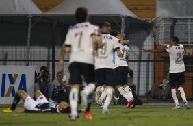 Durante a partida entre Corinthians x Ponte Preta/Campinas, realizada esta noite no estádio do Pacaembu, 3ª rodada do Campeonato Brasileiro de 2013
