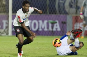 Durante a partida entre Cruzeiro x Corinthians, realizada esta noite na Arena do Jacaré, 4ª rodada do Campeonato Brasileiro de 2013