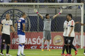 Durante a partida entre Cruzeiro x Corinthians, realizada esta noite na Arena do Jacaré, 4ª rodada do Campeonato Brasileiro de 2013