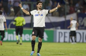 Durante a partida entre Cruzeiro x Corinthians, realizada esta noite na Arena do Jacar, 4 rodada do Campeonato Brasileiro de 2013