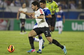 Durante a partida entre Cruzeiro x Corinthians, realizada esta noite na Arena do Jacar, 4 rodada do Campeonato Brasileiro de 2013