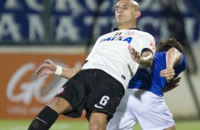Durante a partida entre Cruzeiro x Corinthians, realizada esta noite na Arena do Jacaré, 4ª rodada do Campeonato Brasileiro de 2013