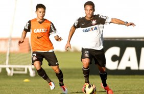 Ibson durante Treino do Corinthians realizado no CT Joaquim Grava